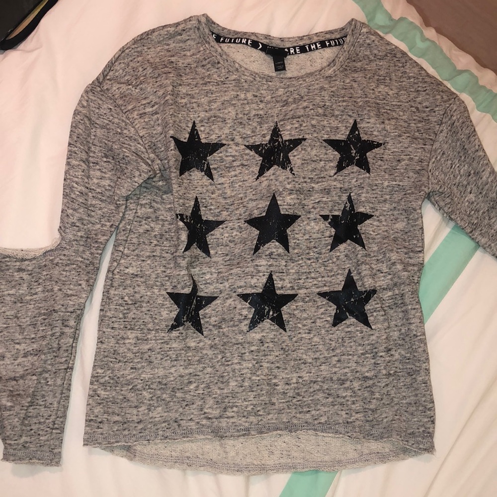 Grey and Black Sweater!!